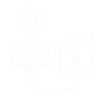 Solaranlage auf einem Einfamilienhausdach